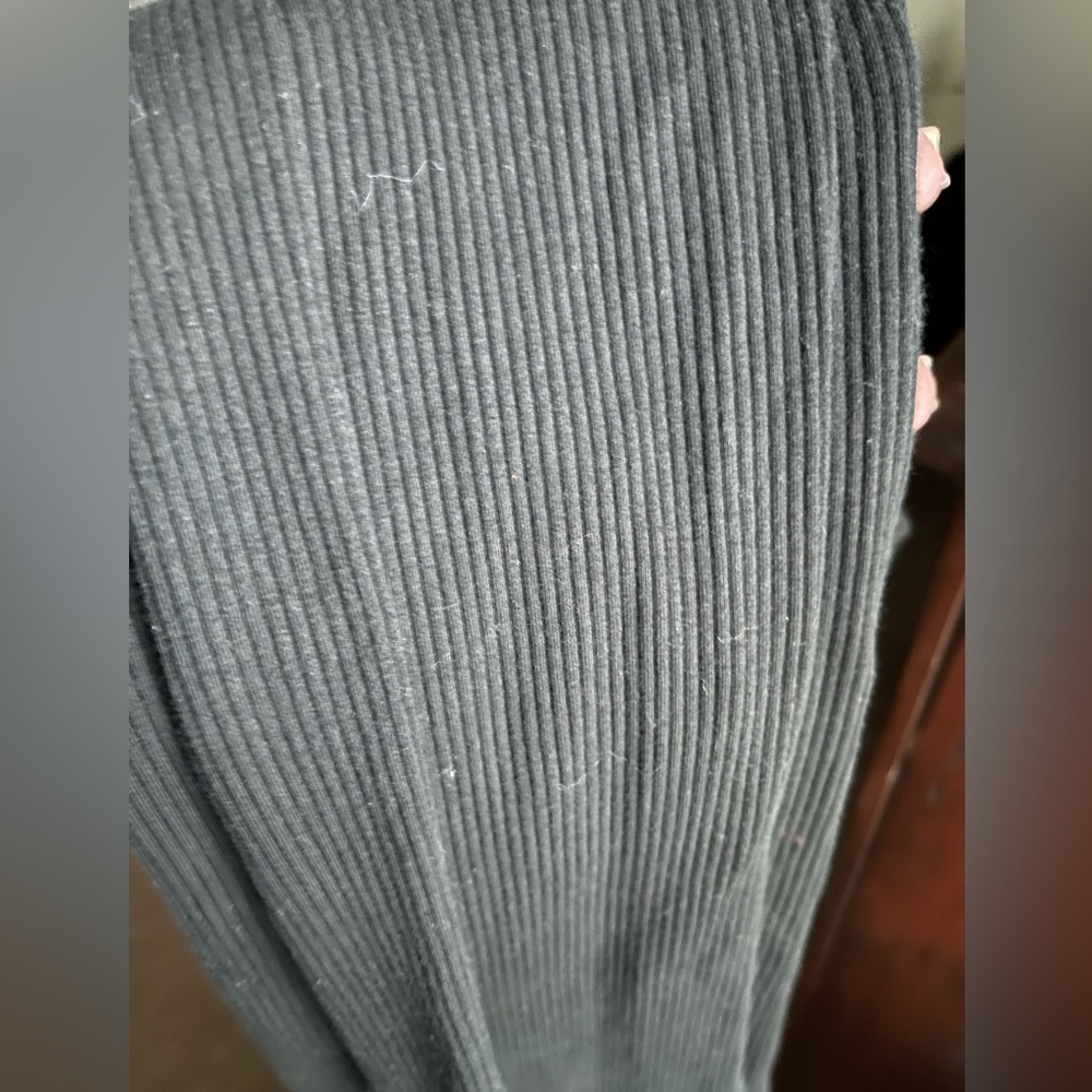 VS Pink ribbed Flared Leggings - Picture 3 of 3